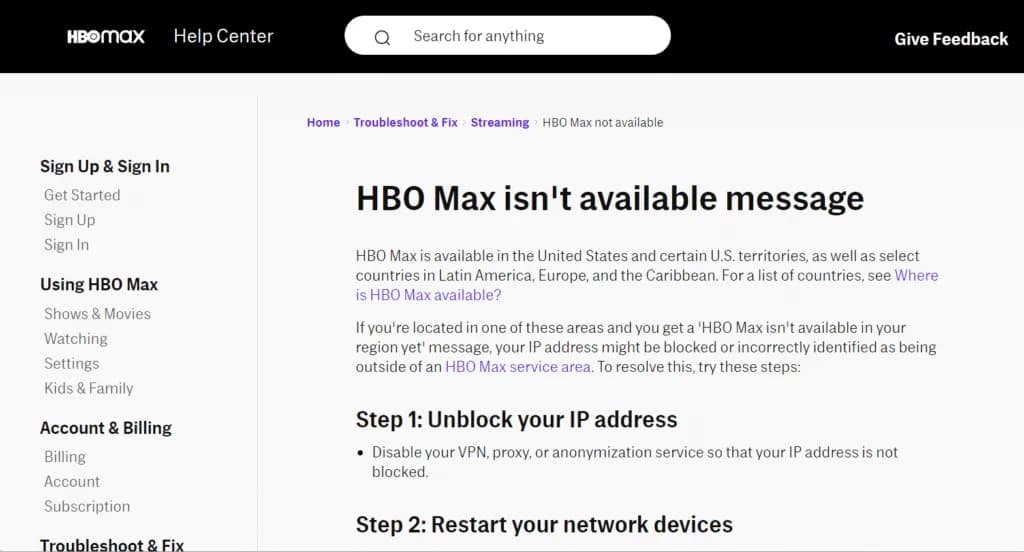 Dlaczego nie działa HBO Max? Oto najczęstsze przyczyny i rozwiązania